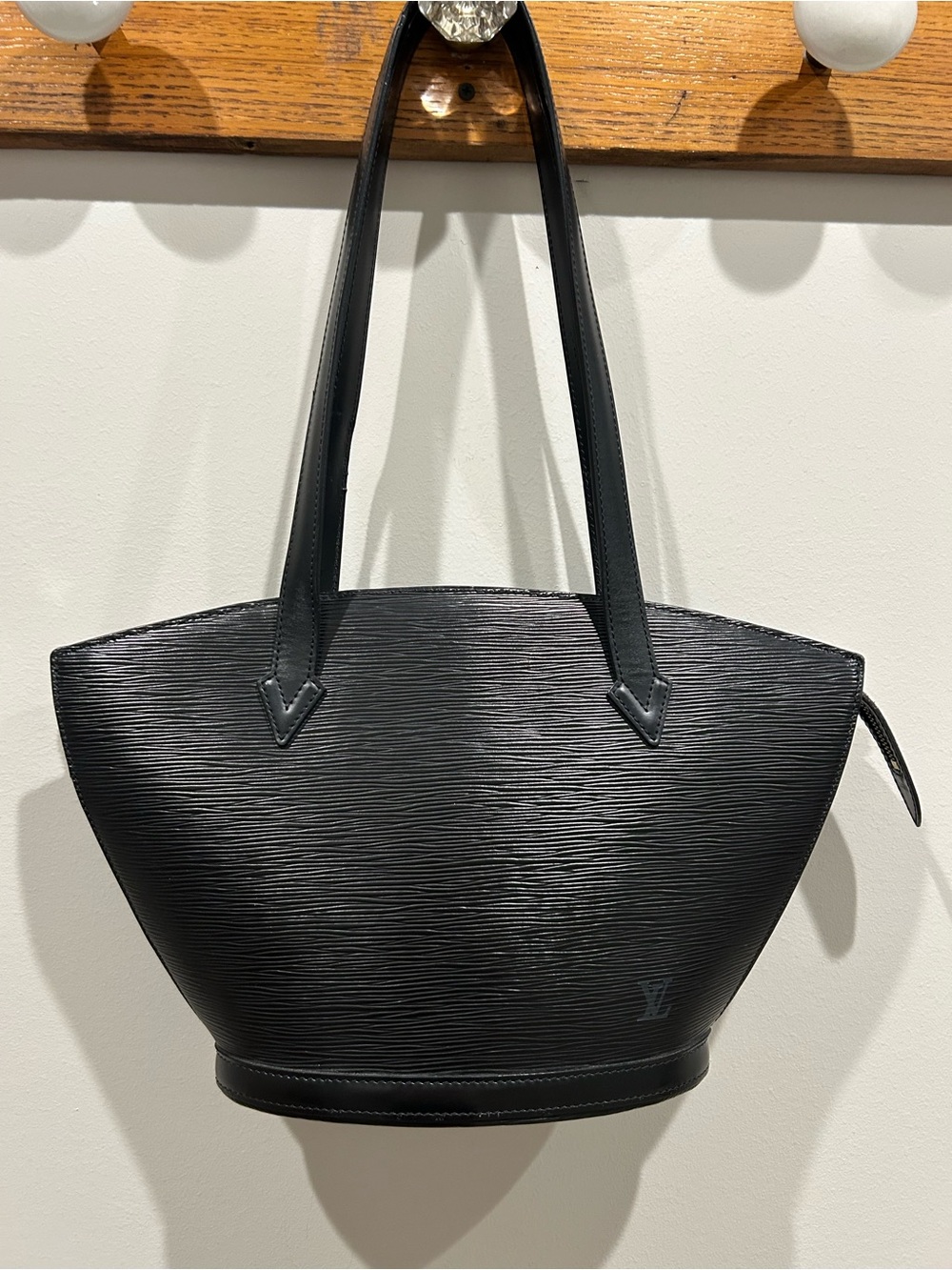 Louis Vuitton Epi Saint Jacques Black Tote